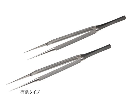 DDJ マイクロピンセット 16cm 有鈎 PH付