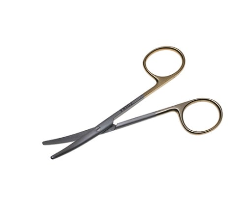 T/Cストラビスマス剪刀　10cm　曲