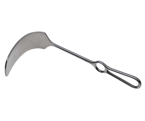 ミクリッツ腹壁鈎　24cm　巾50×120mm