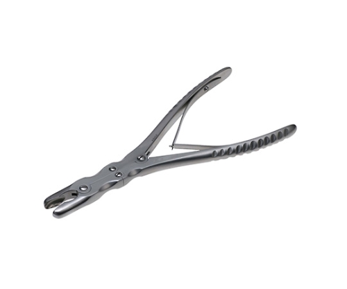 ヤンゼン二連関節丸のみ鉗子　直　23cm　S　6mm