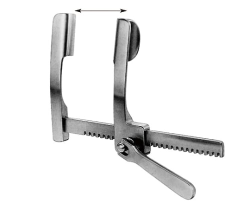 クーリーリトラクター　小　鈎幅45×20mm　Open140mm