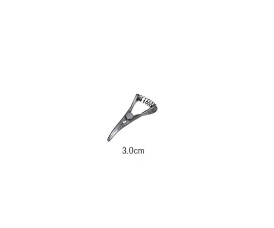 61-7038-50 ブルドック血管鉗子 3.0cm 弱弯 V232-1321 【AXEL