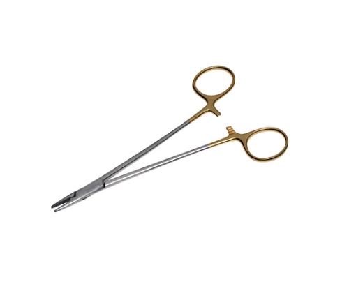 61-7039-89 T/Cヘガール持針器 14cm E007-014X 【AXEL】 アズワン