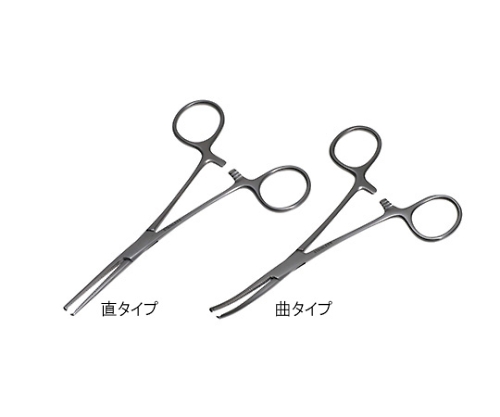 61-7040-15 止血鉗子 ハズシコッヘル 18.5cm 曲 E590-906J