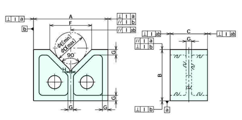 バーテックス VブロックB型 V-8V-