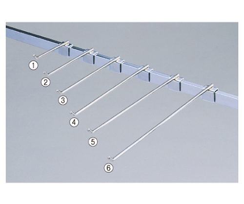 【10本】角バー用 フックハンガー  L25cm