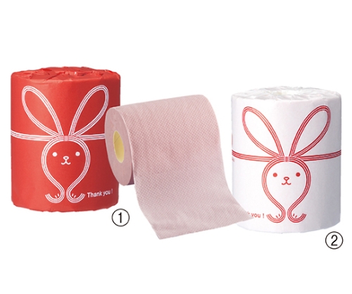 取扱を終了した商品です ありがとうさぎトイレットペーパー 51 249 13シリーズ Axel アズワン