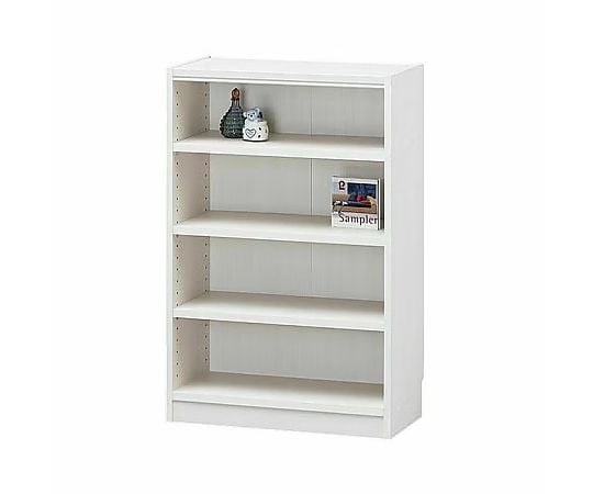 木製オープンラック ホワイト W59×H90cm