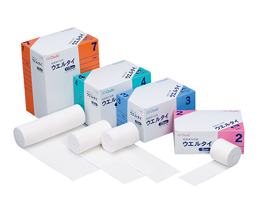 滅菌ウエルタイ　2号-1　5cm×4.5m　10巻入（個包装）