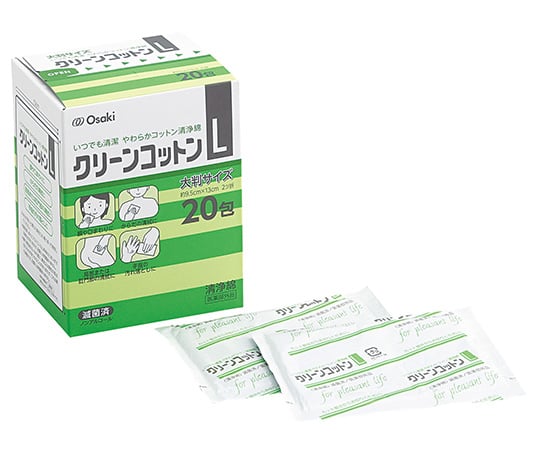 クリーンコットン オオサキメディカル Axel アズワン