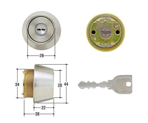 MIWA取替用シリンダー