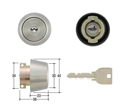 MIWA取替用シリンダー