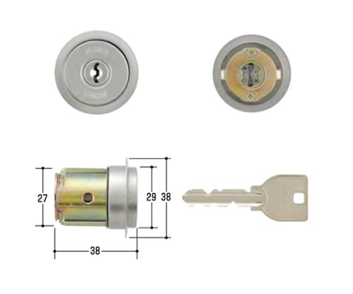 MIWA取替用シリンダー