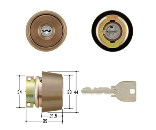 MIWA取替用シリンダー