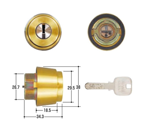 MIWA取替用シリンダー