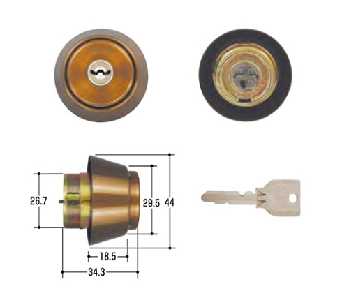MIWA取替用シリンダー