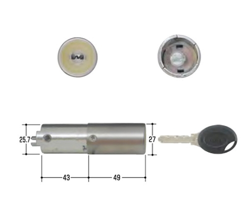 MIWA取替用シリンダー