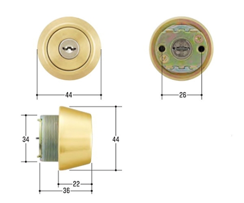 MIWA取替用シリンダー
