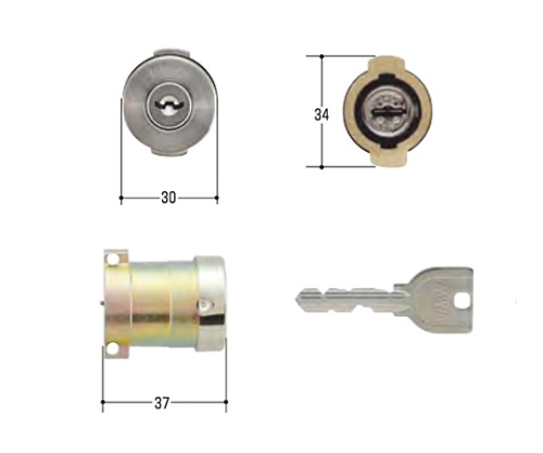 MIWA取替用シリンダー