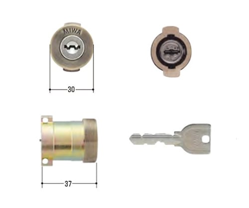 MIWA取替用シリンダー