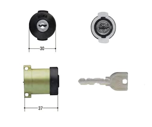 MIWA取替用シリンダー