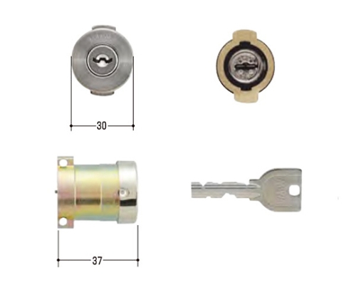 MIWA取替用シリンダー