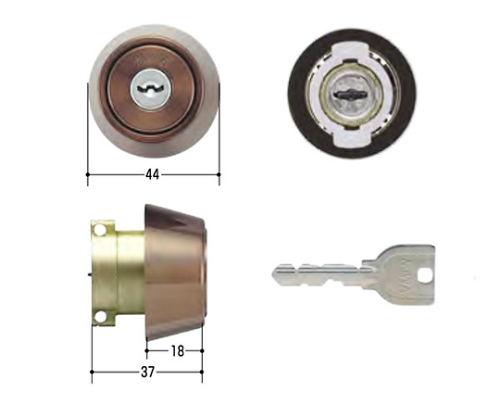 MIWA取替用シリンダー