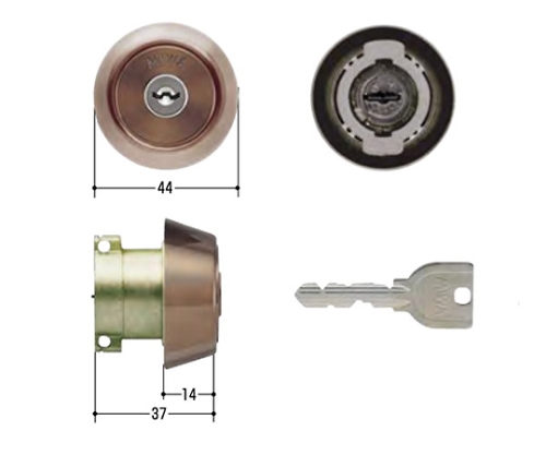 MIWA取替用シリンダー