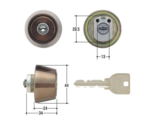 MIWA取替用シリンダー