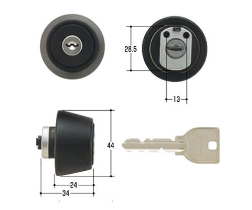 MIWA取替用シリンダー