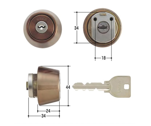 MIWA取替用シリンダー