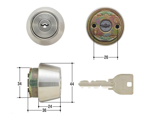 MIWA取替用シリンダー