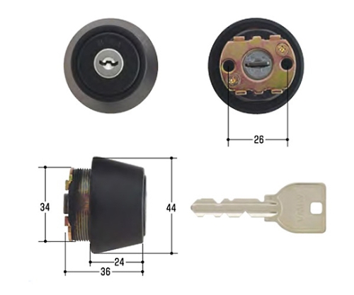 MIWA取替用シリンダー