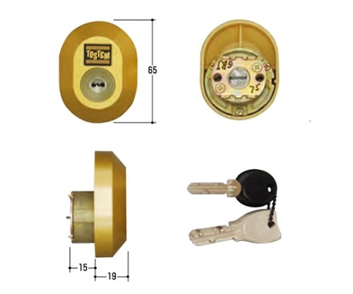 MIWA取替用シリンダー