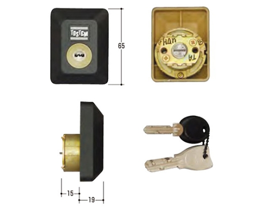 MIWA取替用シリンダー