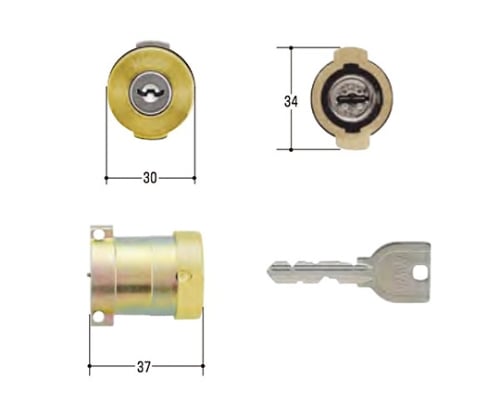 MIWA取替用シリンダー