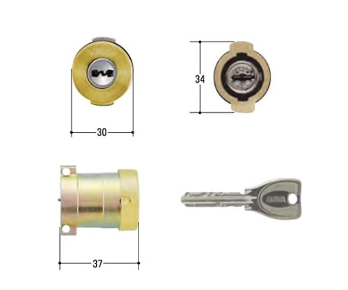 MIWA取替用シリンダー