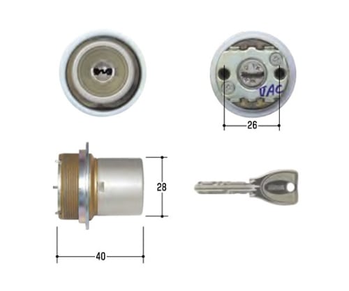 MIWA取替用シリンダー