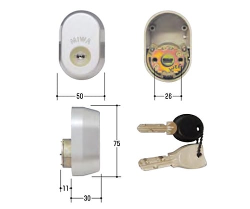 MIWA取替用シリンダー