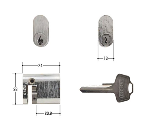 WEST取替用シリンダー