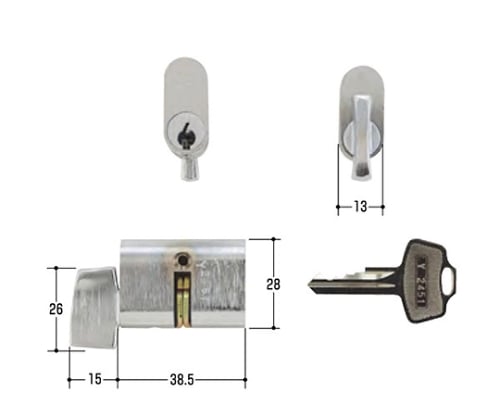 WEST取替用シリンダー