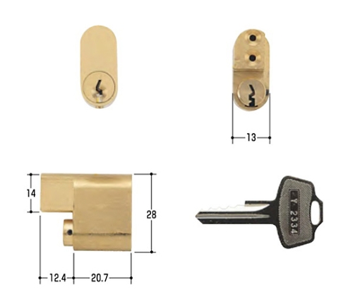 WEST取替用シリンダー