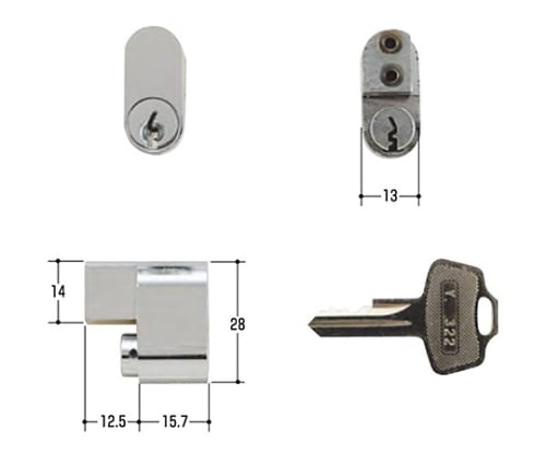 WEST取替用シリンダー
