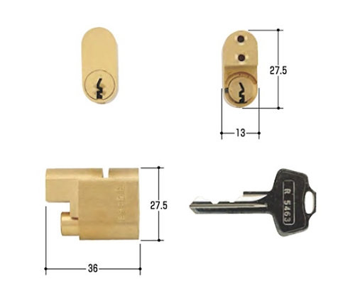 WEST取替用シリンダー