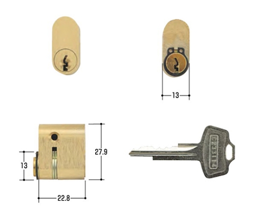 WEST取替用シリンダー