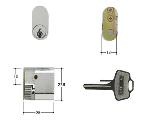 WEST取替用シリンダー
