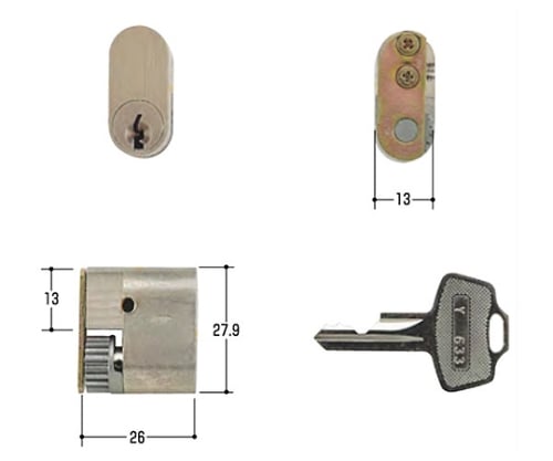 WEST取替用シリンダー