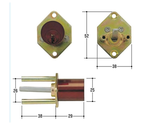 WEST取替用シリンダー