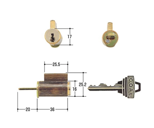 GOAL取替用シリンダー