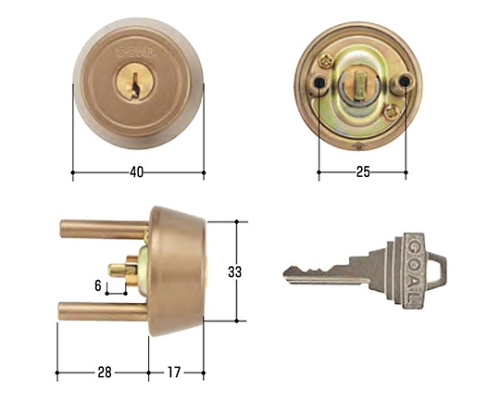 GOAL取替用シリンダー